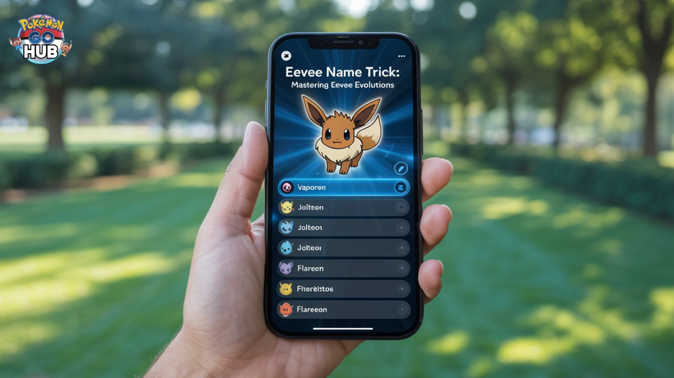 eevee name trick
