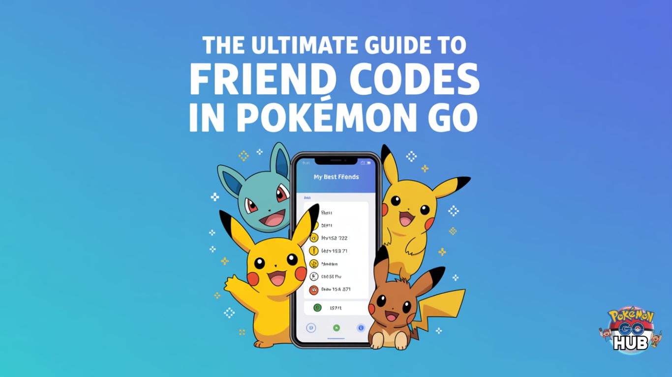 The Ultimate Guide to Friend Codes in Pokémon GO