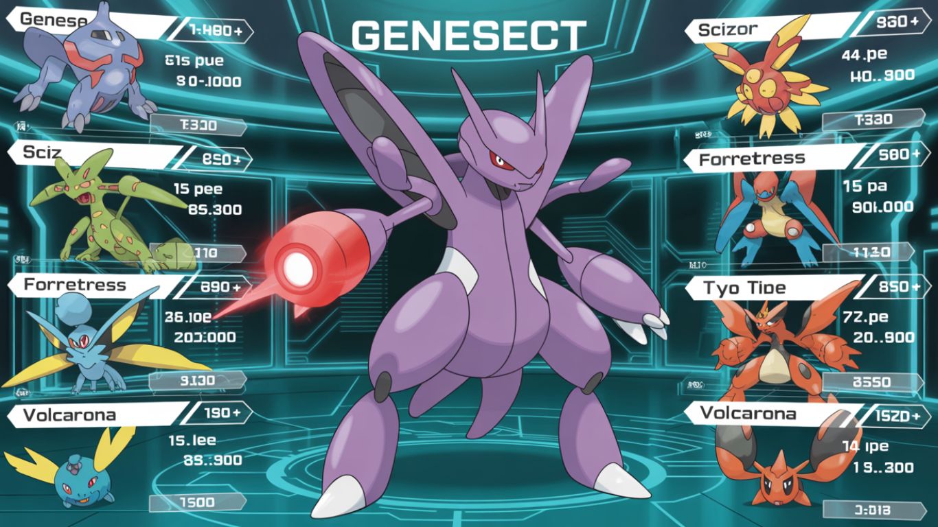 genesect pokemon go