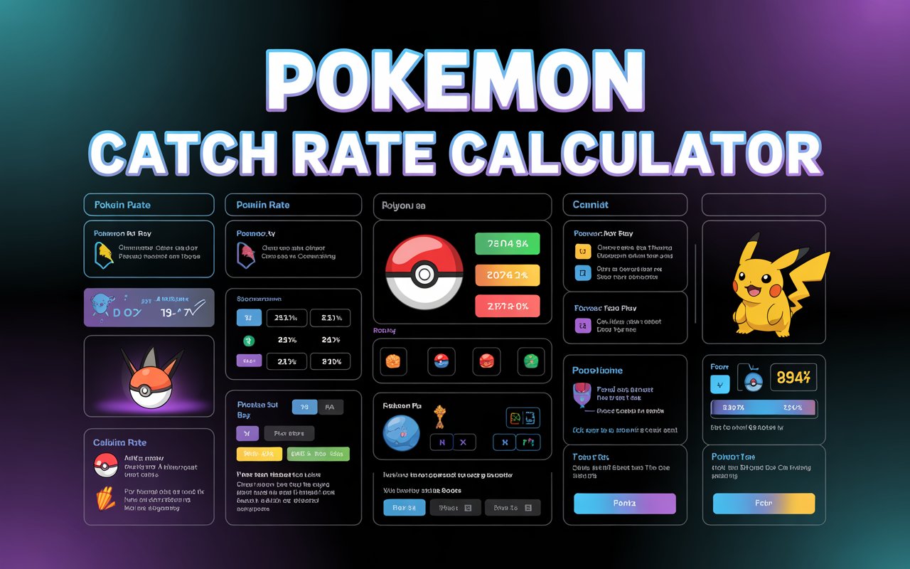 pokemon catch rate calculator