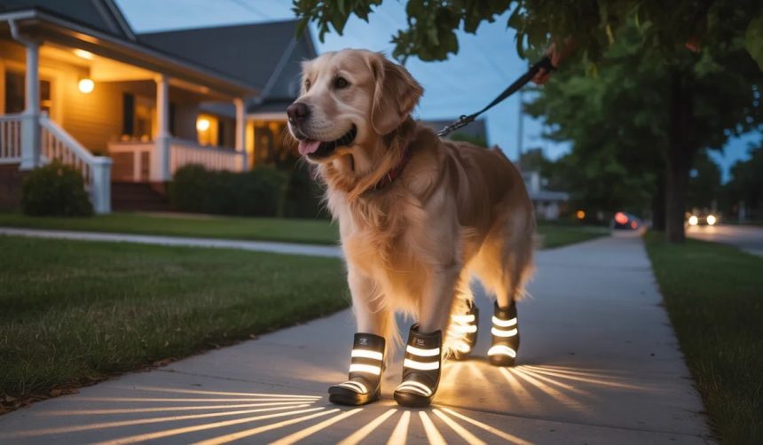 Reflective Dog Boots