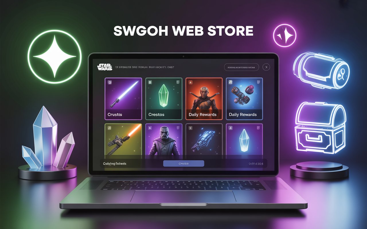 SWGOH Web Store: Daily Free Rewards, Exclusive Packs & Buying Tips ...
