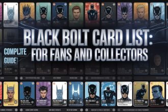 Black Bolt Card List: Complete Guide for Fans and Collectors