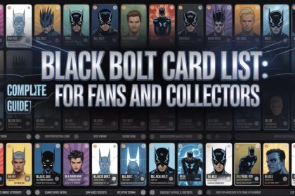 Black Bolt Card List: Complete Guide for Fans and Collectors