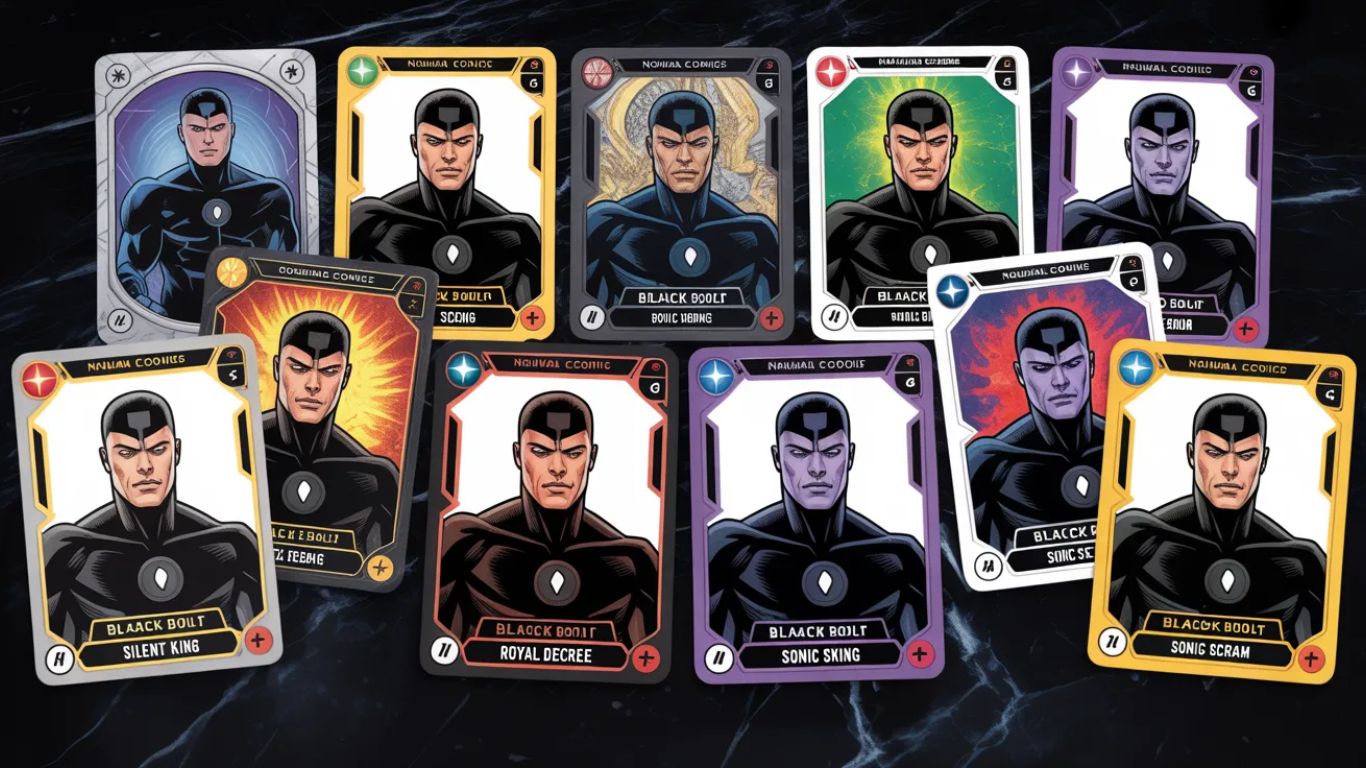 black bolt card list