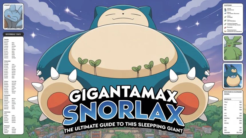 Gigantamax Snorlax: The Ultimate Guide to This Sleeping Giant