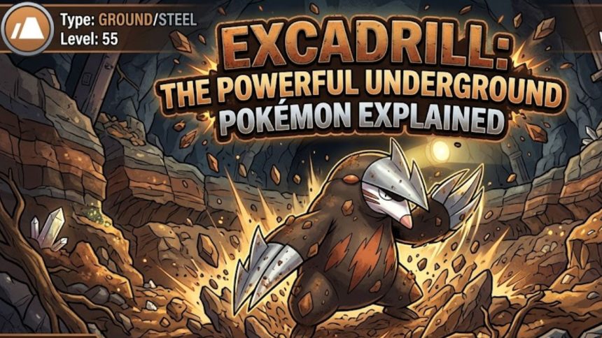 Excadrill: The Powerful Underground Pokémon Explained