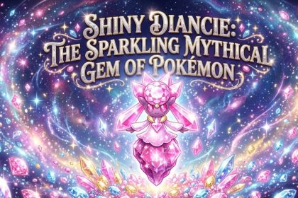 Shiny Diancie: The Sparkling Mythical Gem of Pokémon