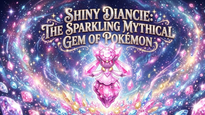Shiny Diancie: The Sparkling Mythical Gem of Pokémon